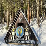 Urige Berghuette Mit Kamin Und Sauna Im Erzgebirge Nahe Schwarzwassertal Pobershau