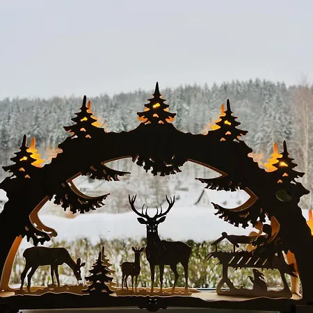 Urige Berghuette Mit Kamin Und Sauna Im Erzgebirge Nahe Schwarzwassertal Prázdninový dům *