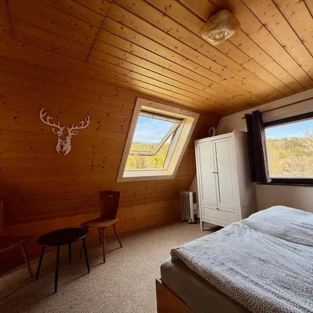 Holiday home Urige Berghuette Mit Kamin Und Sauna Im Erzgebirge Nahe Schwarzwassertal Pobershau