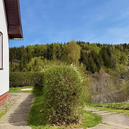 Urige Berghuette Mit Kamin Und Sauna Im Erzgebirge Nahe Schwarzwassertal Pobershau